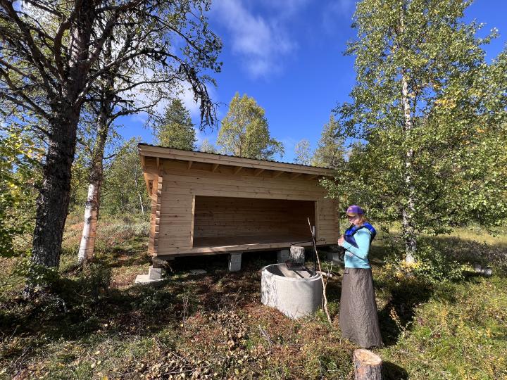 laavu ja tulipaikka