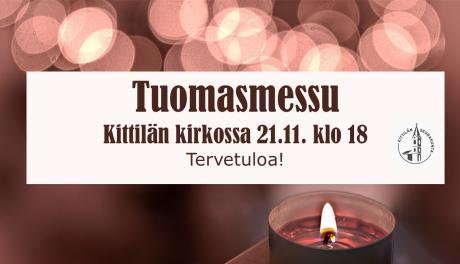 Tuomasmessu Kittilän kirkossa