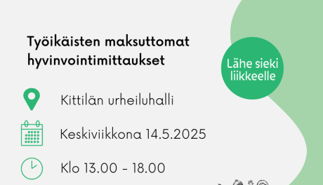 Tapahtuman ilmoitus.