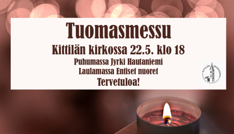Tuomasmessu 22.5.2025