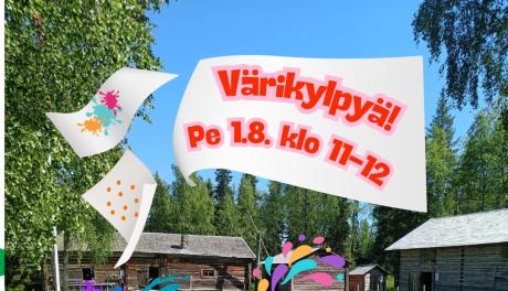 Värikylpy pe 1.8. klo 11-12