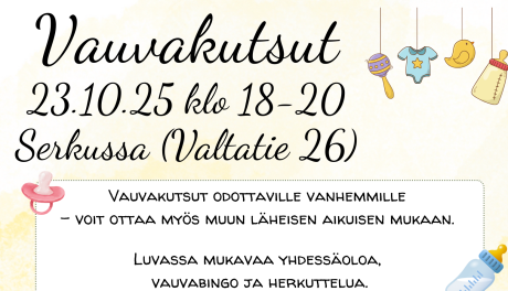 Mainoskuva, samat tiedot tekstissä