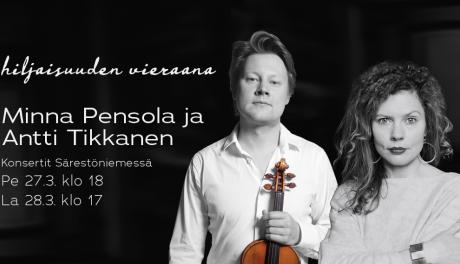 Antti Tikkanen ja Minna Pesola