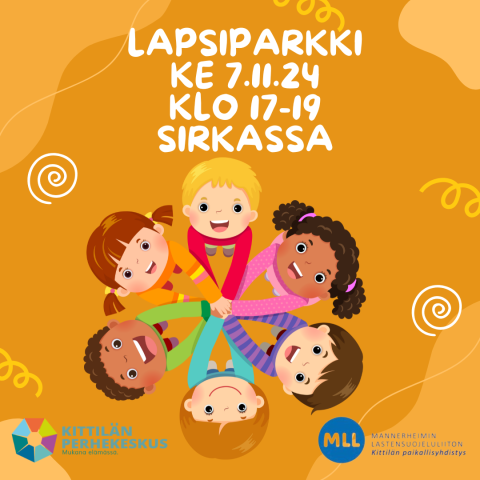 Lapsiparkki ke 7.11.24 klo 17-19 Sirkassa