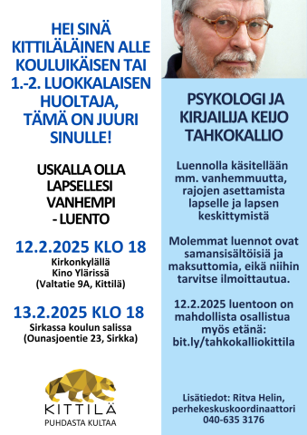 Mainoskuva, samat tiedot tekstissä