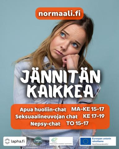 Normaali.fi Jännitän kaikkea.