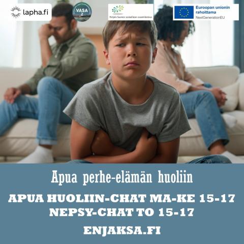 Apua perhe-elämän huoliin