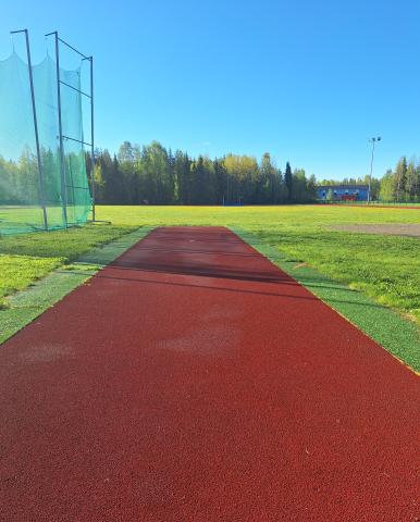Kuva keihäänheittopaikasta