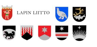 osallistujakuntien ja Lapin liiton logot
