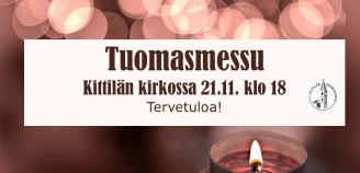 Tuomasmessu Kittilän kirkossa