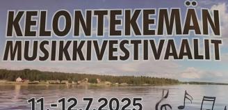 kelontekemän musiikkifestivaalit mainoskuva