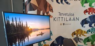 Tervetuloa Kitlään -pöytä tapahtumassa.