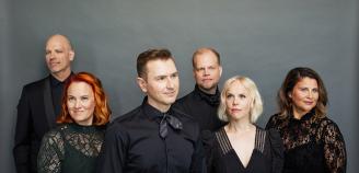 Kuva Rajaton-yhtyeen jäsenistä.