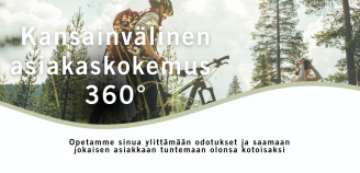KV aspa 360 ja pyöräilijäkuva