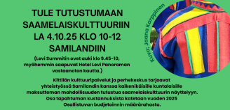 Mainoskuva, samat tiedot tekstissä