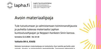 Mainoskuva, samat tiedot tekstissä