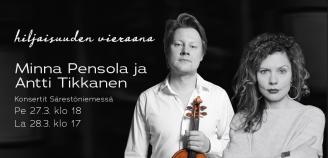 Antti Tikkanen ja Minna Pesola