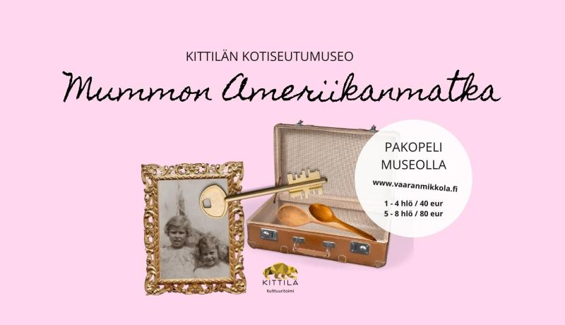Vaaranmikkolan pakopelin mainos