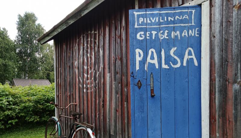 Palsa-museon ovi