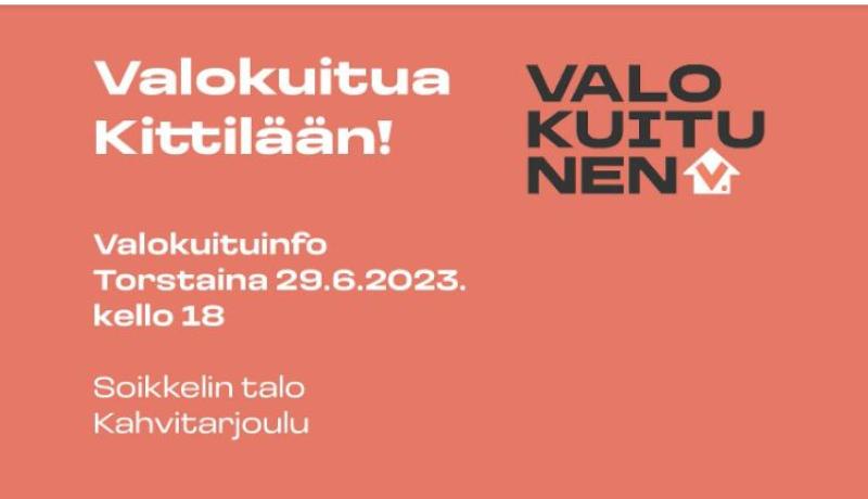 Valokuitusen mainos