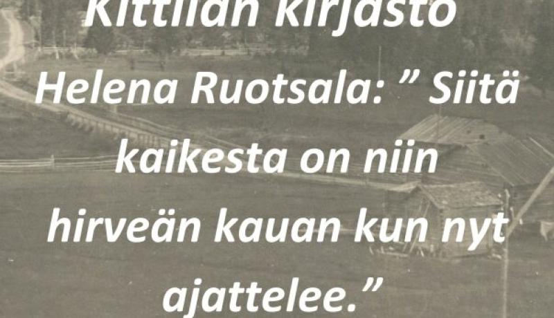 Ilmoitus tilaisuudesta