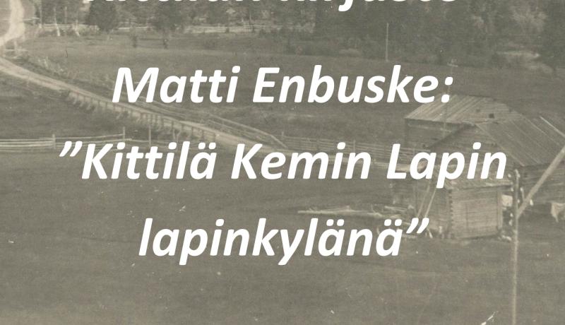Ilmoitus tilaisuudesta