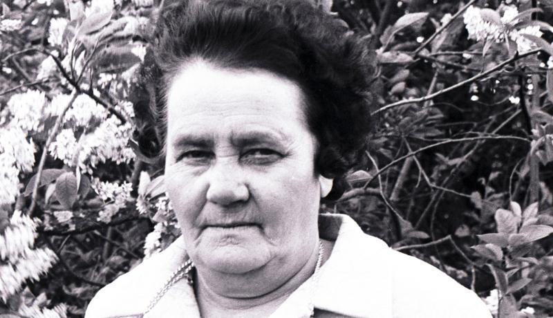Sylvi Kujala  vuonna 1976 Kuvaaja Antti Sallinen 