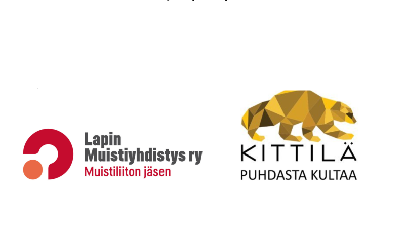 logoja, tekstiä