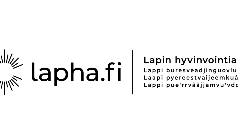 logo, tekstiä