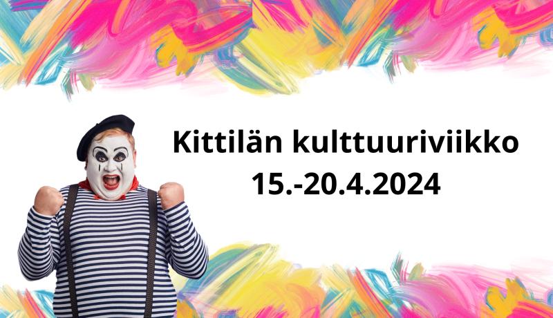 Klovni ja Kittilän kulttuuriviikon päivämäärät