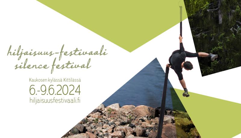 Hiljaisuus-festivaalin mainos 2024