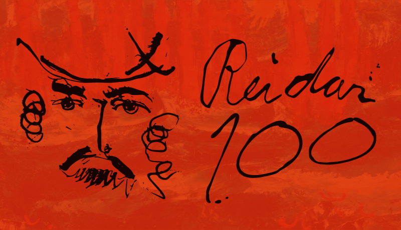 Reidar100 anniversary logo