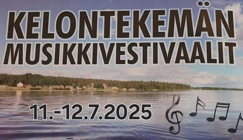 kelontekemän musiikkifestivaalit mainoskuva