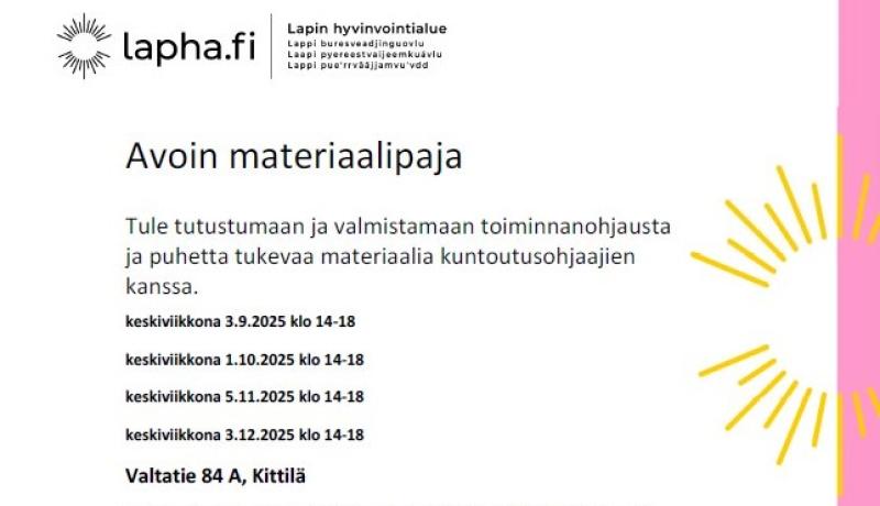 Mainoskuva, samat tiedot tekstissä