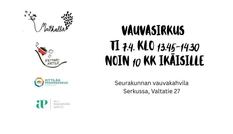 Mainoskuva, samat tiedot tekstissä