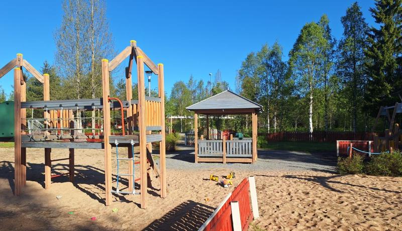 Kuva Aholanperän leikkipuistosta